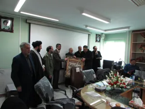 برگزاری جلسه تکریم و معارفه سرپرست شبکه بهداشت و درمان شبستر 