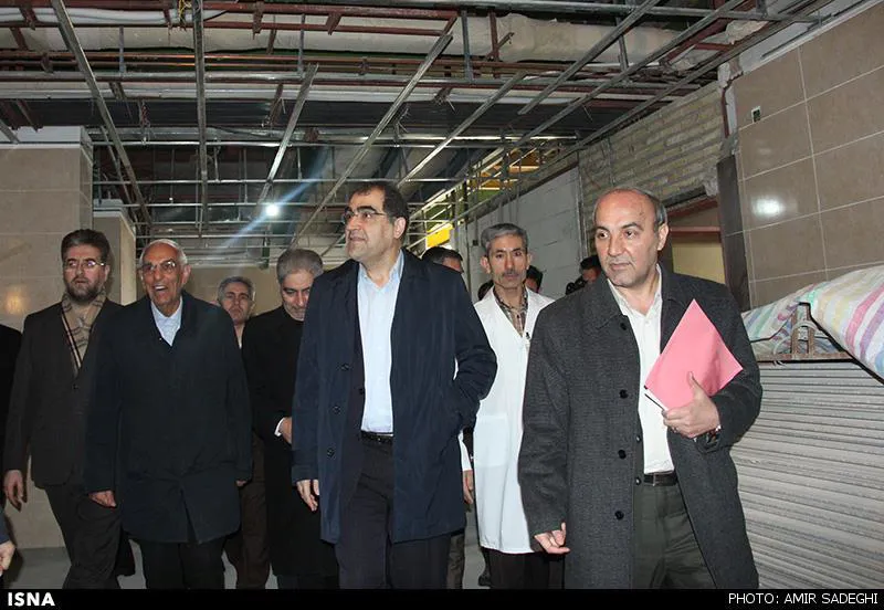 بازدید وزیر بهداشت از بیمارستان در حال ساخت مردانی آذرتبریز وزیر بهداشت، درمان و آموزش پزشکی از بیمارستان در حال احداث مردانی آذر تبریز بازدید کرد