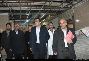 بازدید وزیر بهداشت از بیمارستان در حال ساخت مردانی آذرتبریز وزیر بهداشت، درمان و آموزش پزشکی از بیمارستان در حال احداث مردانی آذر تبریز بازدید کرد