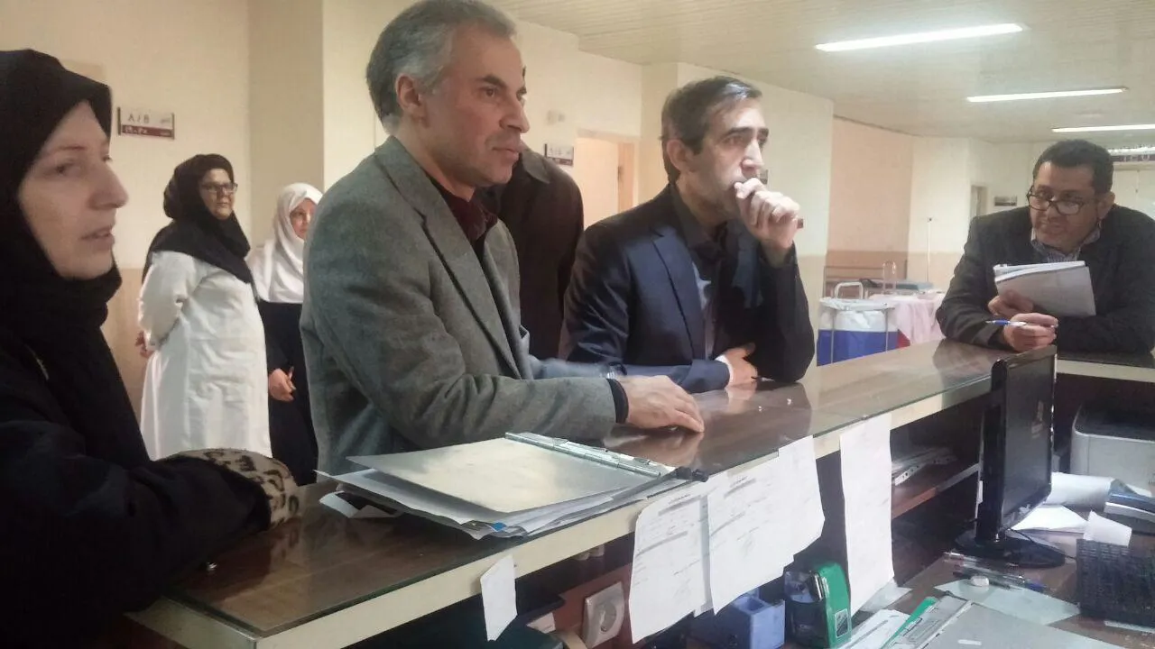 بازدید دکترتقی زادیه و دکتر شکوری از مرکز کودکان 