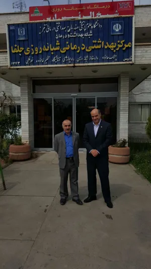 بازدید دکتر اصلان آبادی و دکتر عبادی از ایستگاههای اورژانس پیام، عریان تپه و بیمارستان هادیشهر