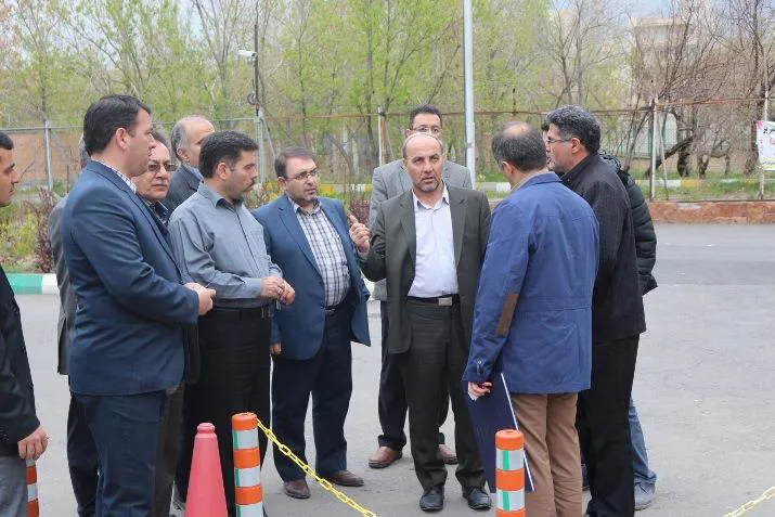 بازدید دکتر صومی از بیمارستان شهدا
