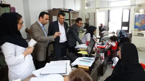 پیگیری ویزیت پایه  الکترونیکی از مجتمع های سلامت