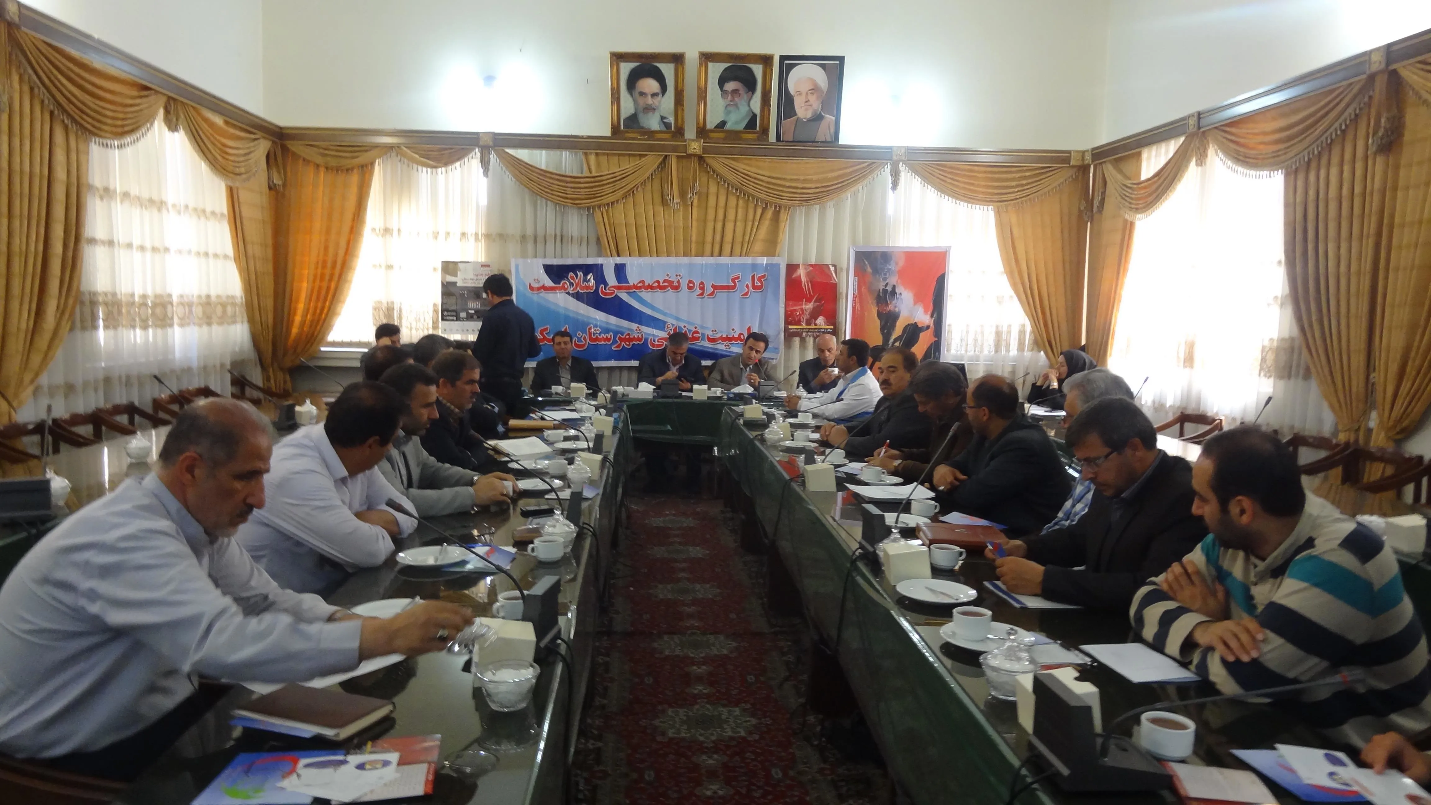 برگزاری کارگروه تخصصی سلامت و امنیت غذایی در شهرستان اسکو