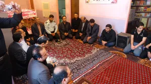 بازدید سرپرست شبکه و مسئولین شهرستان اسکو از مراکز بازپروری معتادین