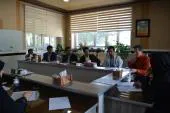 جلسه در رابطه با بسته های تحول ونوآوری در دانشکده مدیریت واطلاع رسانی پزشکی