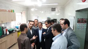 بازدید فرماندارشهرستان اسکو از بیمارستان امام خمینی(ره)شهرستان