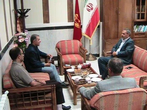 دیدار رییس مرکزبهداشت استان با معاون استاندار و فرماندار ویژه شهرستان میانه