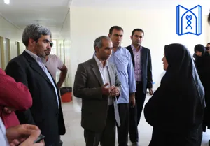  سید حمزه امینی نماینده مردم هشترود بطور سرزده از کلینیک جدیدتخصص بیمارستان هشترود بازدید نمود