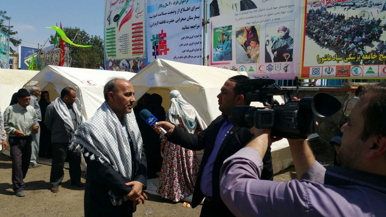 درهشتمین بیمارستان صحرایی نزدیک به 150 متخصص حاضر خواهند بود