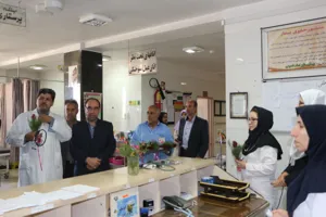 تکریم پزشکان بیمارستان امام خمینی (ره) 