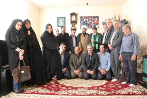 تکریم کارمند بازنشسته شبکه بهداشت ودرمان هشترود 