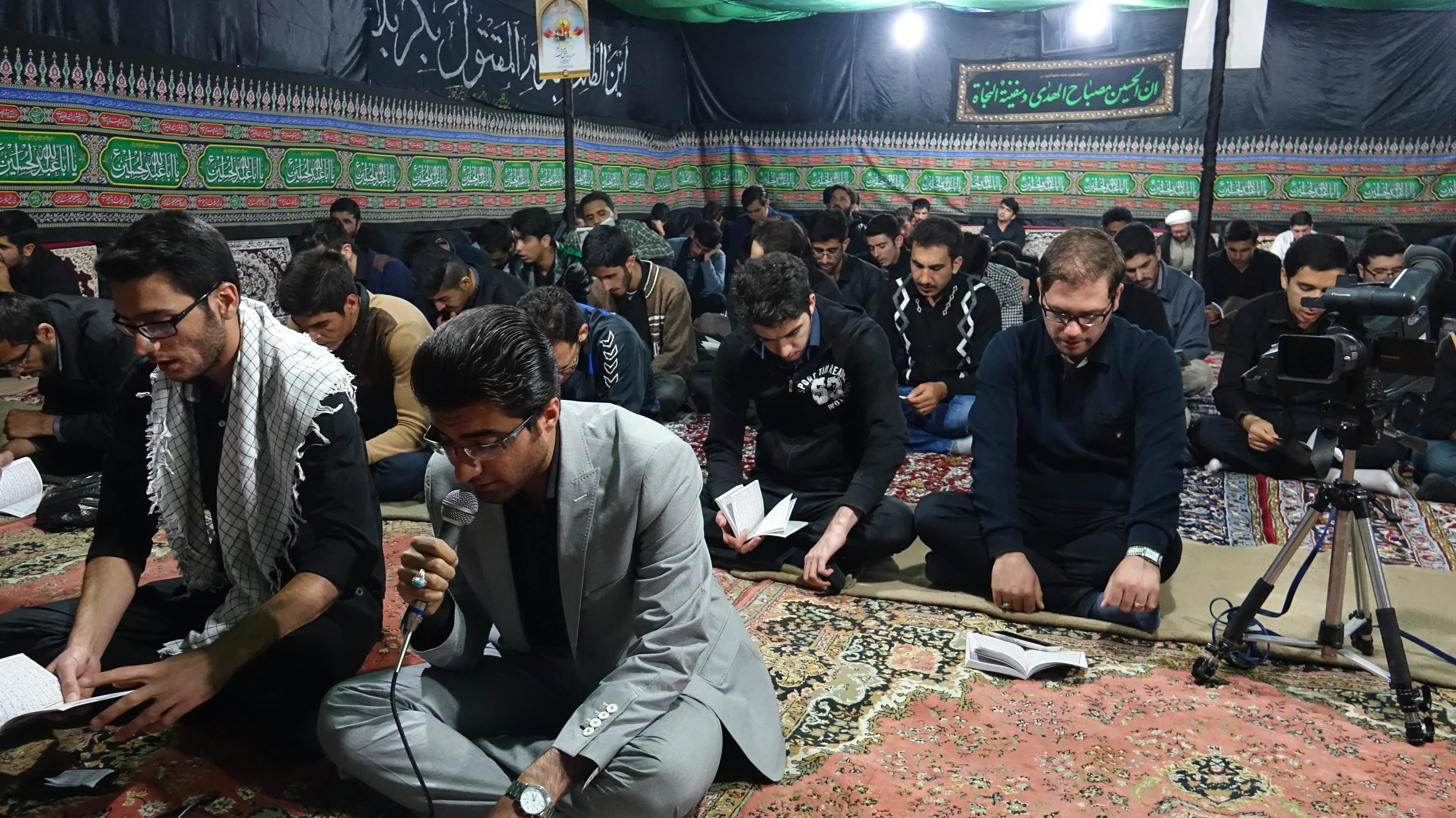 برگزاری مراسم عزاداری سالار شهیدان (ع) در خیمه یالثارات