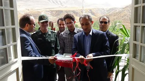 افتتاح خانه بهداشت روستای میزاب