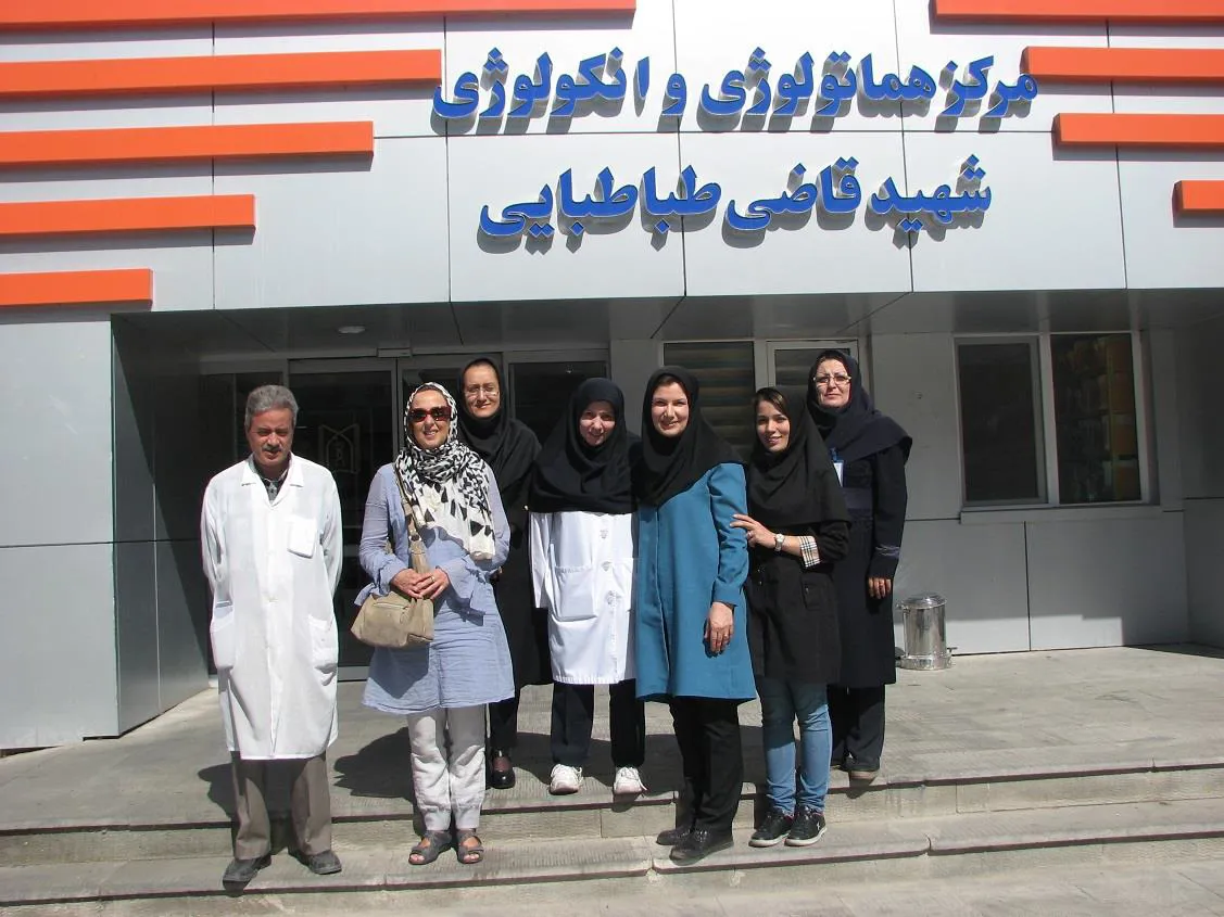 حضور پروفسور تروسک دی باک در دانشگاه علوم پزشکی تبریز 