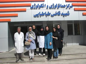 حضور پروفسور تروسک دی باک در دانشگاه علوم پزشکی تبریز 