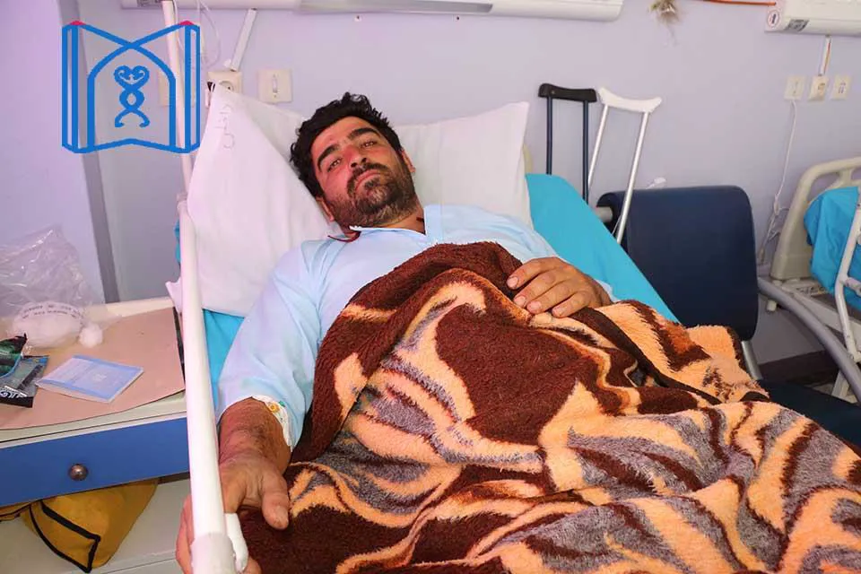 حمله گراز وحشی به کشاورز روستایی در هشترود