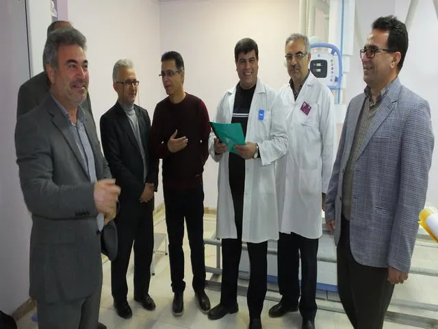گرامیداشت  روز رادیولوژی  دربیمارستانهای شهرستان میانه 