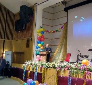 دکتر صومی در جمع پرستاران  مرکز آموزشی درمانی امام رضا(ع) :