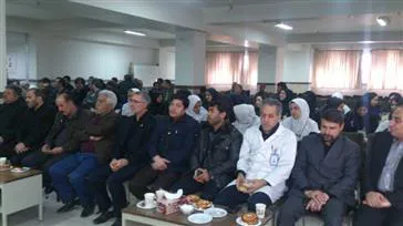 مراسم سوگواری به مناسبت شهادت حضرت فاطمه زهرا(سلام الله علیها) در بیمارستان رازی