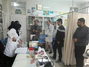 بازدید نوروزی سرپرست شبکه جامع و همگانی سلامت شهرستان اسکو