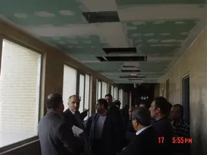 بازدید از پروژه مرکز سوختگی سینا تبریز