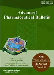 توسط مجله‌ی Advanced Pharmaceutical Bulletin دانشگاه علوم پزشکی تبریز