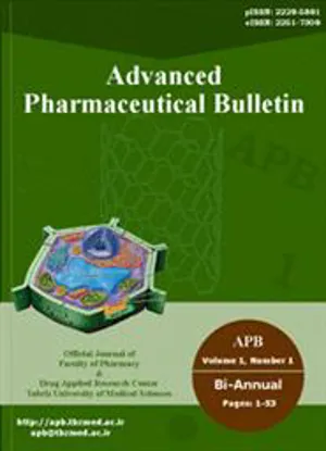 توسط مجله‌ی Advanced Pharmaceutical Bulletin دانشگاه علوم پزشکی تبریز