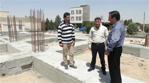 بازدید دکتر هاشمی اقدم از پروژه های عمرانی بهداشتی شهرستان اسکو