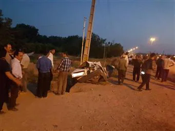واژگونی مرگبار پراید