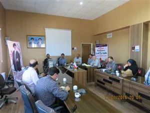 جلسه هماهنگی انتخابات  نظام پزشکی در شبکه ملکان -  -  -  -  -  -  - 