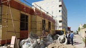 بازدیدسرپرست شبکه جامع وهمگانی سلامت شهرستان اسکو ازپروژه مرکزسلامت فاز 2سهند ومجتمع علامه امینی سهند