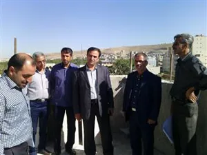 بازدید سرپرست شبکه جامع وهمگانی سلامت شهرستان اسکو ازطرحهای عمرانی حوزه سلامت