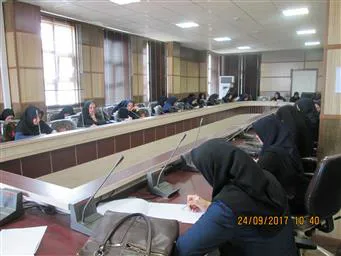 برگزاری آزمون علمی مربیان و بهورزان