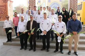 مراسم غبار روبی مزار شهدا توسط پرسنل مرکز فوریتهای پزشکی استان انجام گردید