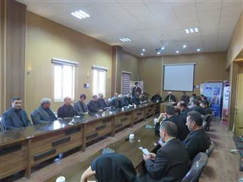 برگزاری مراسم پرفیض  زیارت عاشورا درشبکه بهداشت ودرمان ملکان