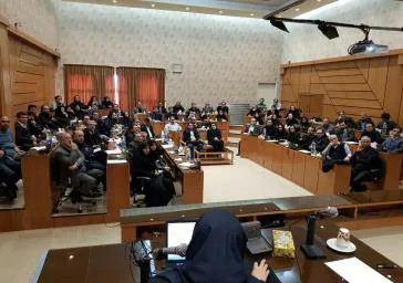 اجلاسیه روسای  شبکه های  بهداشت و درمان شهرستانها, مراکز آموزشی و درمانی تبریز  و مدیران خدمات پرستاری کلیه مراکز تابعه دانشگاه علوم پزشکی تبریز