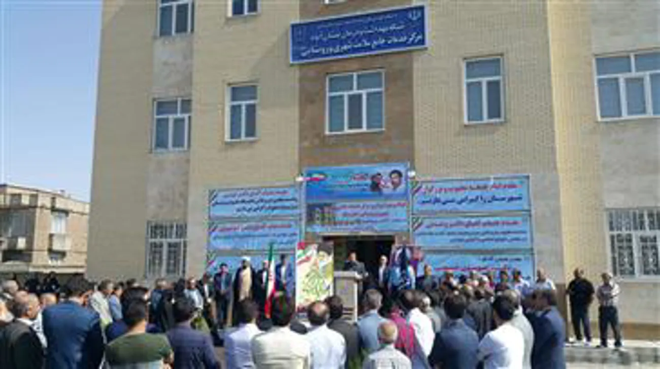 هفته دولت و پروژه های عمرانی شبکه بهداشت و درمان بستان آباد