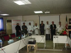 تجلیل از کار ارزشمند و نوع دوستانه کارکنان مرکز آموزشی درمانی کودکان تبریز مقارن با هفته دولت و روز کارمند