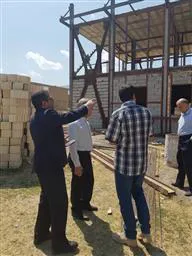 بازدید دکتر صومی ریاست محترم دانشگاه علوم پزشکی تبریز از شبکه بهداشت و درمان جلفا
