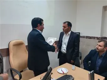 برگزاری مراسم معارفه معاون بهداشتی و رئیس جدید مرکز بهداشت شهرستان جلفا