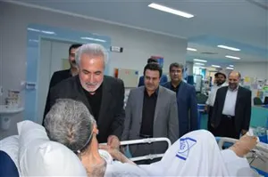 عیادت از هادی بهجت تبریزی 