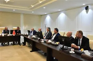 ​​​​​​​دیدار هیئت دانشگاه آتانورک ارزروم ترکیه با رئیس دانشگاه علوم پزشکی تبریز