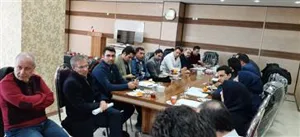 بازدید و پایش کارگروه ارتقاء سلامت نظام اداری دانشگاه علوم پزشکی تبریز از شبکه بهداشت و درمان شهرستان هریس 