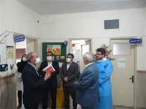 حضور دکتر محمدحسین صومی رئیس دانشگاه علوم پزشکی تبریز در شهرستان جلفا