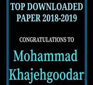 پر خواننده ترین مقاله سال 2018-2019 در ژورنال Nursing Open با آدرس دانشکده پرستاری و مامایی تبریز