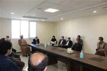 برگزاری جلسه هیئت رئیسه دانشگاه در بیمارستان الزهرا(س)