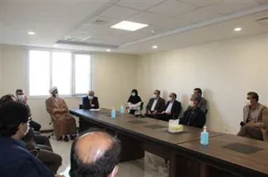  برگزاری جلسه هیئت رئیسه دانشگاه در بیمارستان الزهرا(س)