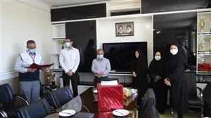 برگزاری جشن بازنشستگی سرکار خانم تبریزی به همت همکاران در سالن شبکه بهداشت و درمان شهرستان مرند