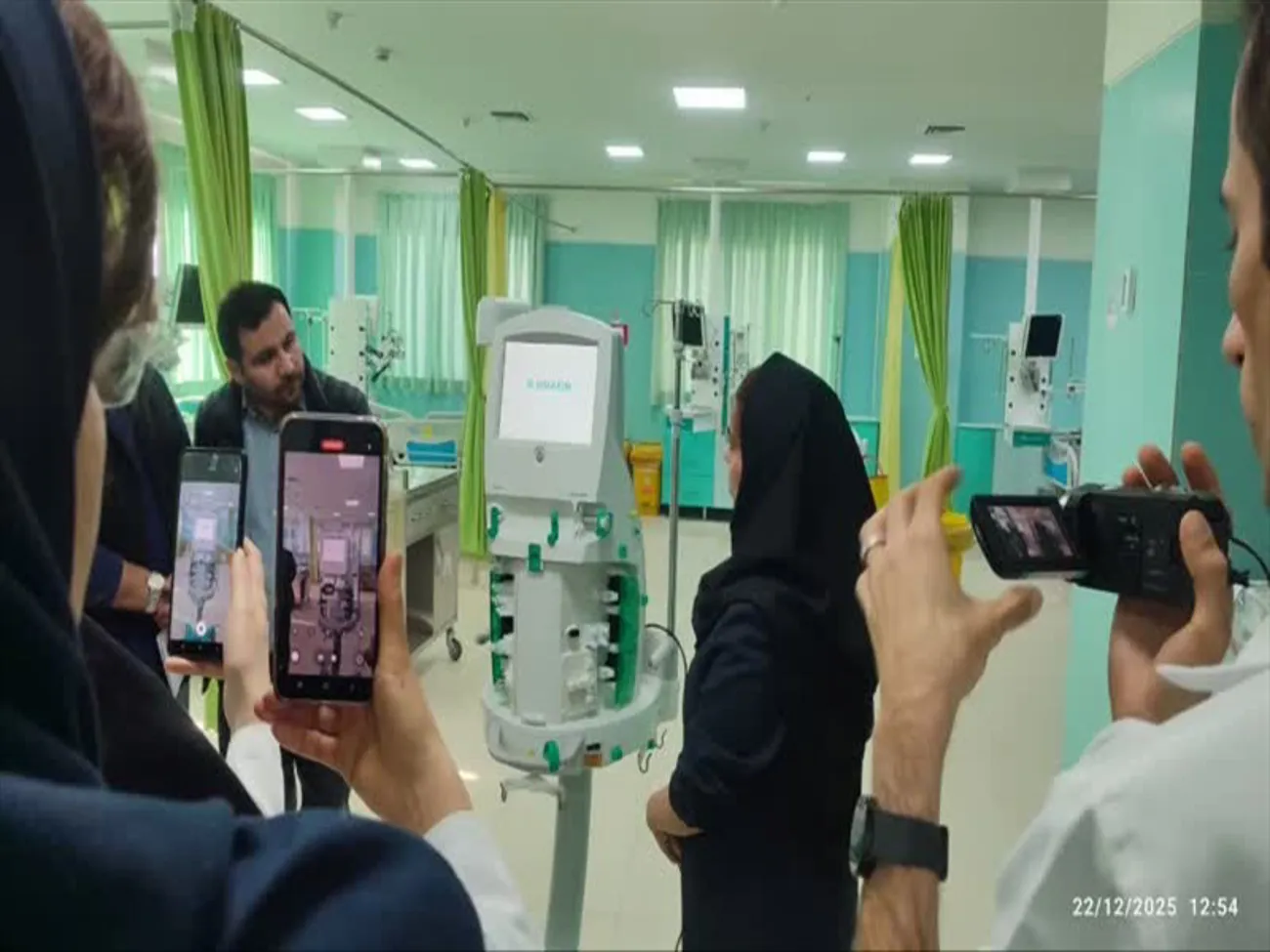 برگزاری کارگاه تخصصی سه‌روزه اصول کار با دستگاه‌ CRRT و TPE در مرکز آموزشی، پژوهشی و درمانی کودکان زهرا مردانی آذر تبریز